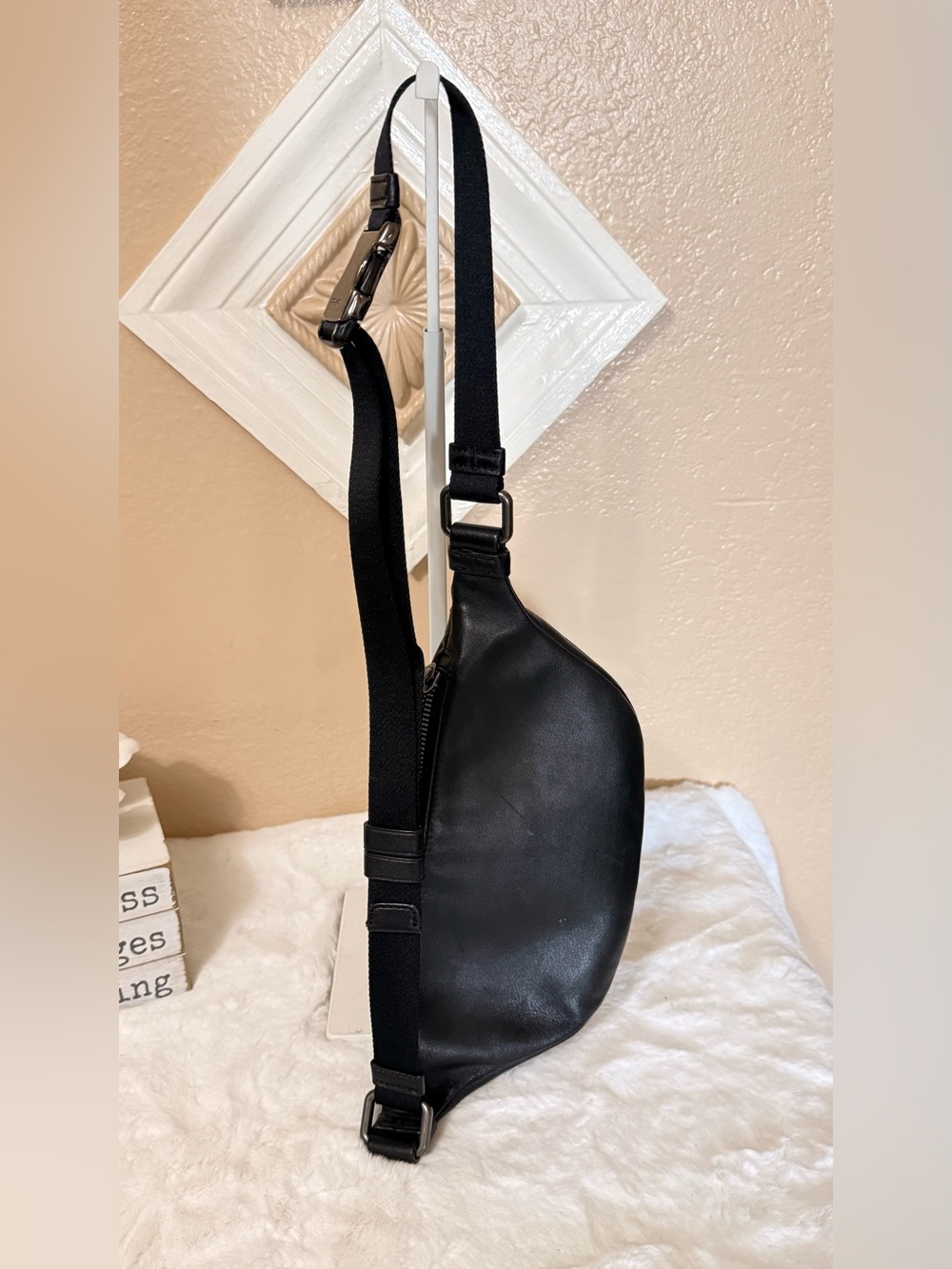 Coach Men’s Black Signature C Pattern Belt Bag - Picture 6 of 13